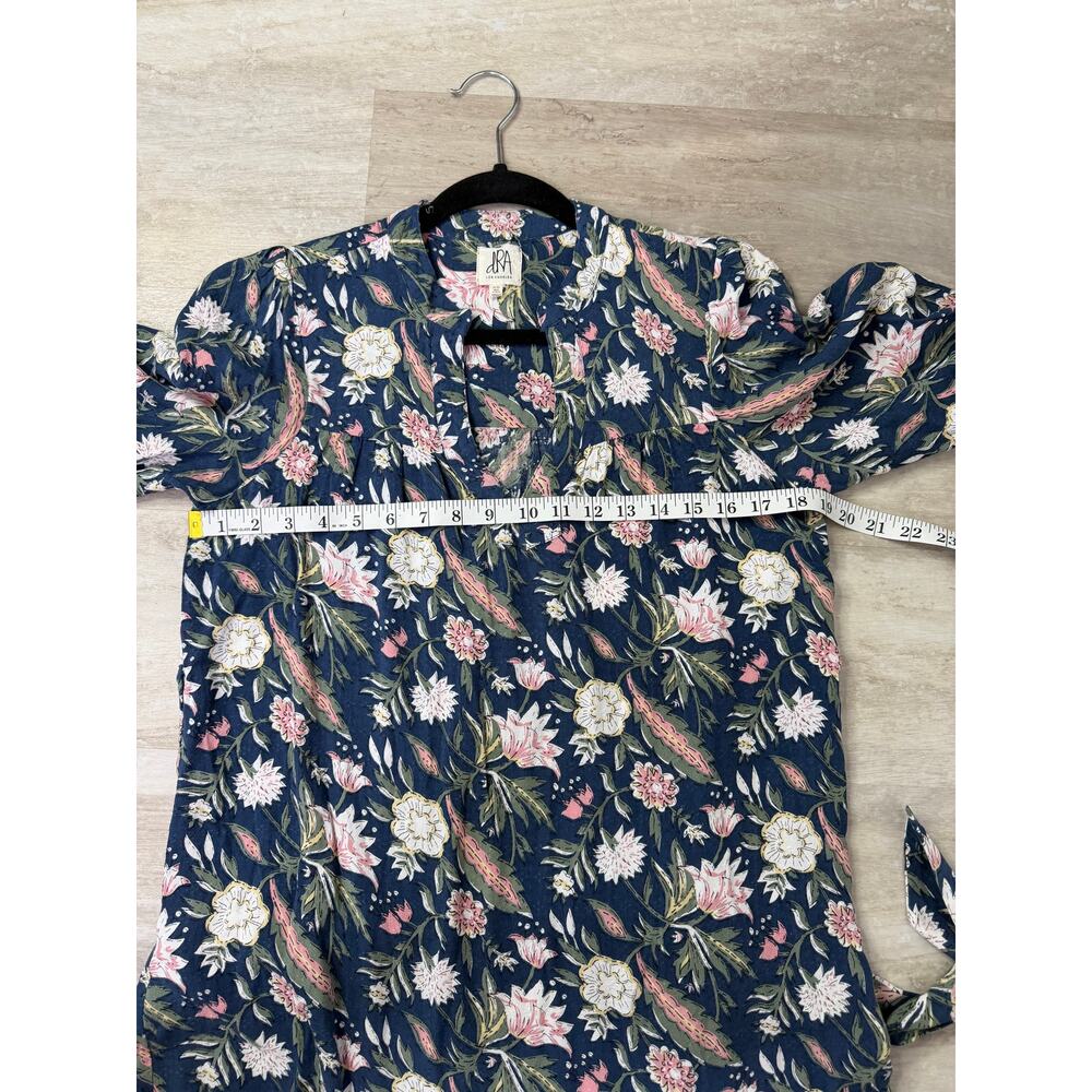 DRA Los Angeles Floral Boho belted Midi Dress size XS - Picture 7 of 8